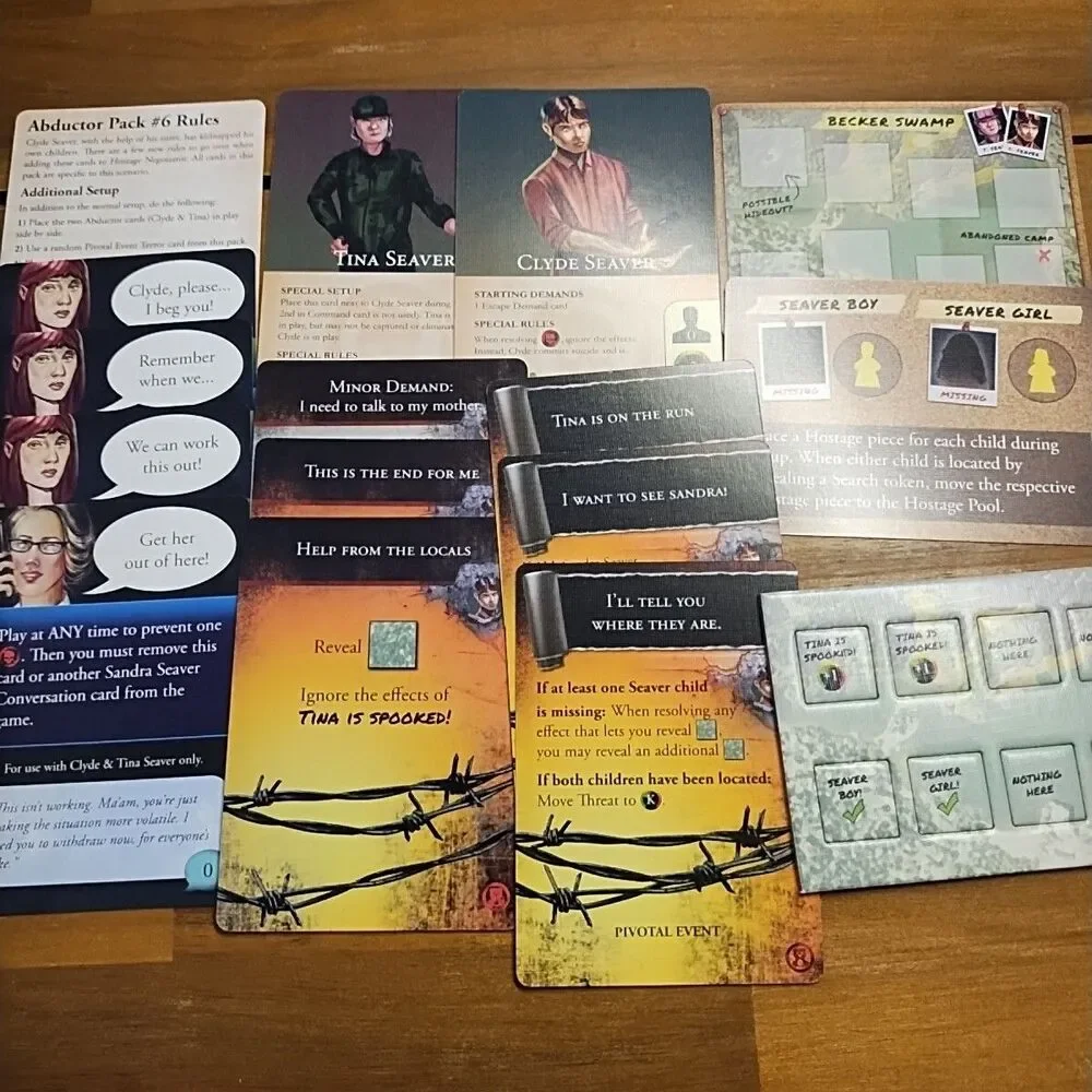 Hostage Negotiator Expansion Abductor Pack #6 Complete